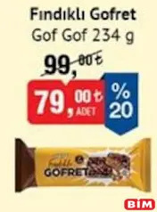 GOF GOF FINDIKLI GOFRET 234 G